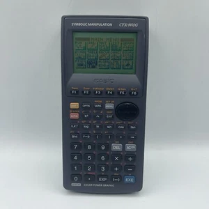 Casio Calculator CFX-9970G  symbolic Manipulation 64KB Color Power Graphic Vtg - Picture 1 of 12