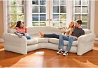 Ultra Comfort Corner Sofa Sleeper Couch Blow Up Futon Sectional Bed Living Room 