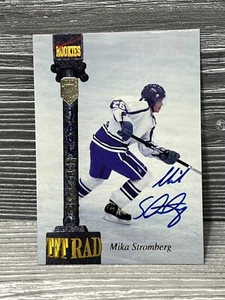 1994 Signature Rookies Tetrad Autographs #115 Mika Stromberg #7006/7750 - Bild 1 von 3
