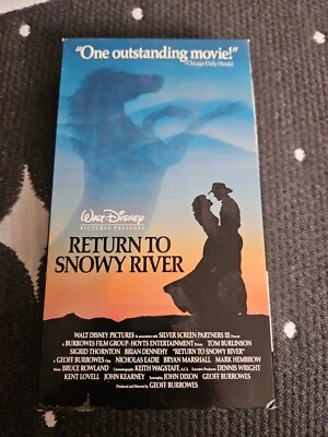 Return to Snowy River VHS 1988  Disney Home Entertainment - Image 1 of 3