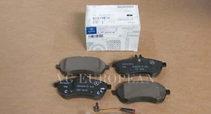 NEW Mercedes-Benz W204 C-Class Genuine Front Brake Pad Set C250 C300 + SENSOR - Picture 1 of 1