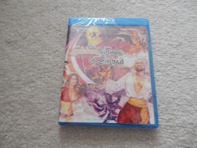 GOLDEN VOYAGE OF SINBAD BLU RAY NEW SEALED TWILIGHT TIME - Image 1 of 2