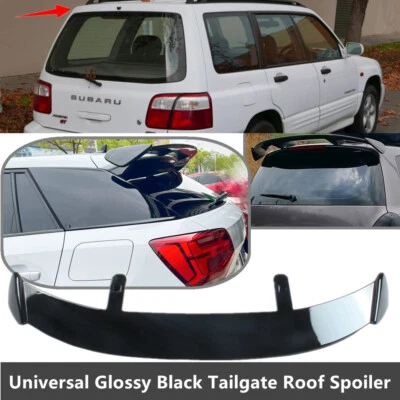 Universal Gloss Black For Subaru Forester 98-00 Rear Roof Spoiler Modified Wing — 第 1/4 张图片