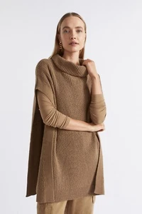 SEED HERITAGE Pullover Poncho DEEP BRASS RRP $149 - Picture 1 of 3