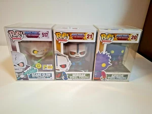 Funko POP Vinyl Lot of 3 Masters of the Universe Scare Glow Hordak Spikor - Picture 1 of 19