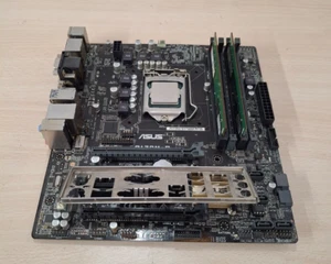 ASUS Q170M-C Mainboard + Intel Core i7-6700 @ 3,40GHz CPU + 16GB RAM/SHIELD - Bild 1 von 4