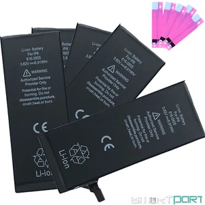 5x Akku Für iPhone 6 Li-ION Batterie Ersatz 1810mah Akü+Pads VORMONTIERT Set - Bild 1 von 7