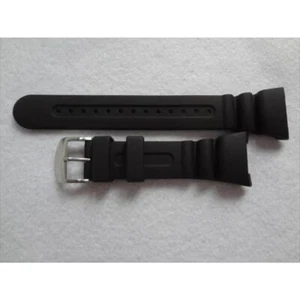 Genuine New Citizen Eco-Drive JV0000-01E JV0007-02E Watch Band Black 59-T50322 - Picture 1 of 6
