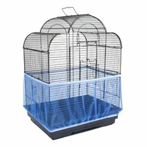 Cage à oiseaux cache-oiseaux coque de protection en nylon perroquet filet housse en tissu maille jupe extensible
