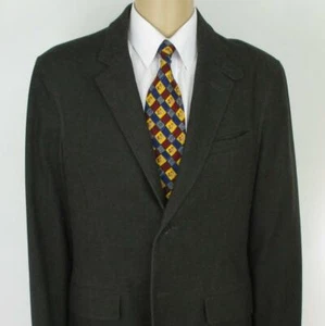 42 R (44) Giorgio Armani A/X Gray Cotton Tweed Mens 2Btn Jacket Sport Coat Mint - Picture 1 of 8