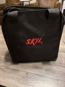SKIL Heavy Duty Contractors Black Fabric Zippered Tool Bag w/Handle 11"x11"x7" - Picture 1 of 6
