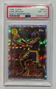 1996-97 Topps Kobe Bryant #DP13 Draft Redemption PSA 8 - Picture 1 of 2