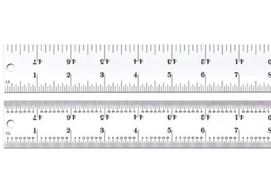 Starrett C604R-48 Spring Tempered Steel Rule with Inch Graduations IN STOCK - Picture 1 of 2