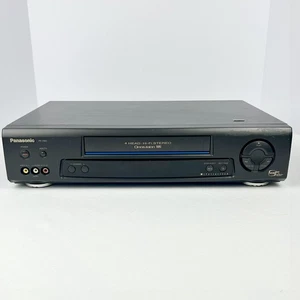 Panasonic PV-7661 4-Head Hi-Fi Omnivision VCR Player Tested No Remote - Picture 1 of 6