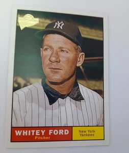2003 Topps All-Time Fan Favorites #2 Whitey Ford New York Yankees - Imagen 1 de 3