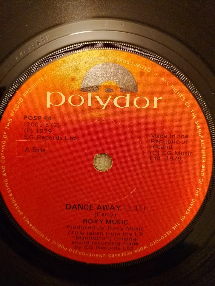 Roxy Music Bryan Ferry bundle of 7 x 7" all are Ireland / Irish Pressings - Image 1 of 4