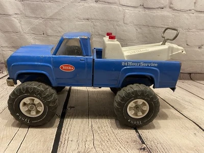 Camión de Remolque Tonka Vintage Azul 11062 MR-970 De Colección Acero Prensado Servicio 24 Horas AAA Foto 1 de 4