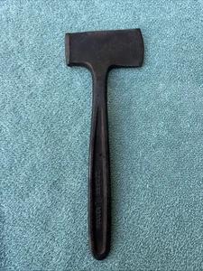 Vintage Heller Bros Co Farrier’s Axe Sole Knife With Horse Logo Nice Head On It - Picture 1 of 10