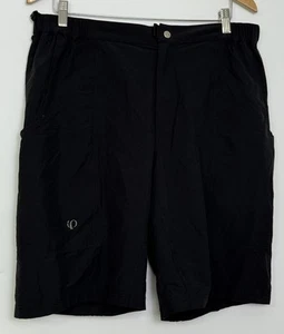 Pearl Izumi Radfahren Bike Shorts mit gepolsterten Futtertaschen Stretch schwarz Large 0261 - Bild 1 von 8