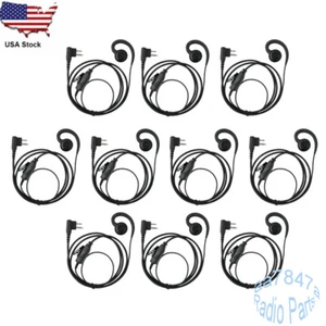 10X Swivel Earpiece w/ PTT for DTR410 CP110 CP200 CLS110 RDM2070d Radios - Picture 1 of 5