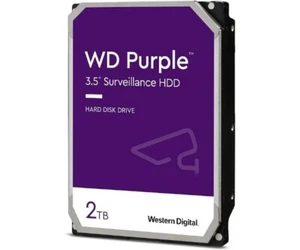 WD 2TB Purple 5400RPM 64MB 3.5 SATA III Interne Festplatte für Stationär  - Bild 1 von 1
