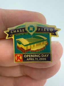 2006 Arizona Diamondbacks Chase Field Circle K MLB Opening Day Baseball Pin - Picture 1 of 4