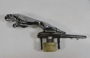 JAGUAR XJ S TYPE HOOD EMBLEM/ORNIMENT CHROME ORIGINAL NOT REPRODUCTION - Bild 1 von 3