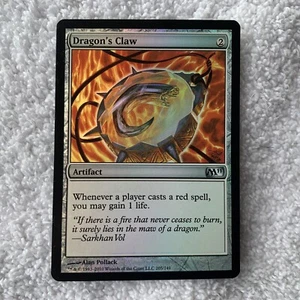 FOIL Dragon's Claw - Core Set 2011 M11 ~ UNPLAYED NM/MT ~ Artifact MtG Magic - Picture 1 of 7