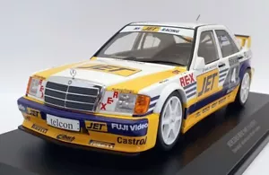 Minichamps Scala 1/18 155 893604 -Mercedes Benz 190E 2.5-16 EVO 1 #4 Team MS-Jet - Foto 1 di 6