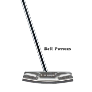 Putter de golf Bell II sin desplazamiento N-410 pulido diestro-ganar tamaño mediano-eje de 32" a 38" - Imagen 1 de 6