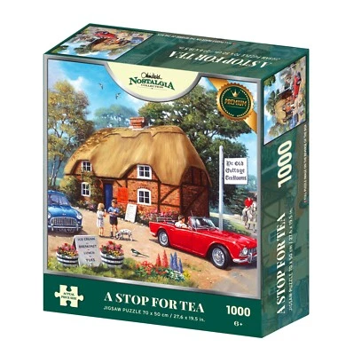 Kevin Walsh Nostalgia - A Stop For Tea 1000pc Jigsaw Puzzle