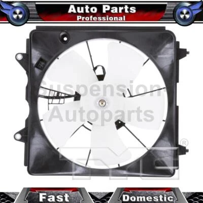 Ventilador de refrigeración del motor izquierdo TYC para Honda Civic_SU 2006 2007 2008 2009 2010 2011 Foto 1 de 3