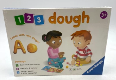 123 Dough Game Ravensburger Comes With Real Dough Ages 3+ YJN001 NG - Image 1 of 4