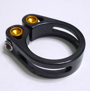 gobike88 KREX New Seatpost Clamp, 34.9mm, 19g, Black, D87 - Picture 1 of 1