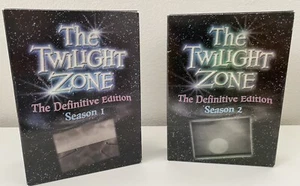 The Twilight Zone Definitive Edition Seasons 1 & 2 With Companion Book 11 DVD’s - Picture 1 of 8