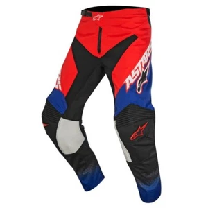 Taglia 30 US - Pantaloni Uomo Alpinestars Racer Supermati Rosso Blu Cross Enduro - Imagen 1 de 2