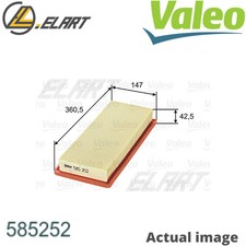 AIR FILTER FOR MINI PEUGEOT CITROEN MINI CONVERTIBLE R57 N14 B16 AB 5FY VALEO