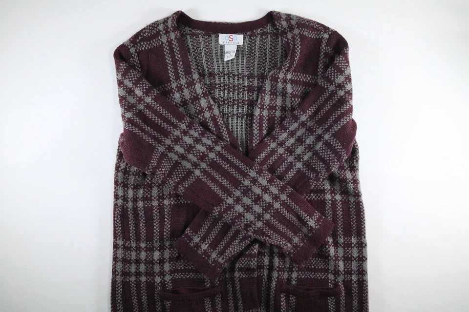 Suéter informal borgoña OSO para mujer talla L grande usado en excelente estado Foto 1 de 4