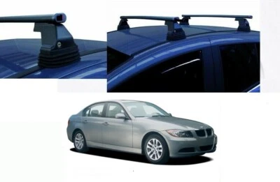 BARRE PORTATUTTO BMW SERIE 3 BERLINA(E90) 2009 SERRATURE IN POLICARBONAT - Immagine 1 di 4