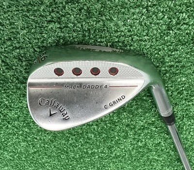Callaway MACK DADDY 4 Sand Wedge 56/8° C-GRIND, Stiff NS PRO 950GH Steel, MRH - Image 1 of 4