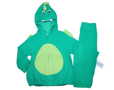 Carters Green Dragon Halloween Costume Fleece Baby Boys Size 6-9 months NWT - Image 1 of 4