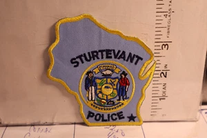 police patch  STURTEVANT POLICE WISCONSIN - Picture 1 of 1