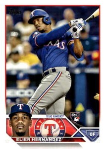 2023 Topps Update Series #US304 Elier Hernandez NM Near Mint RC Rookie  ID:64578