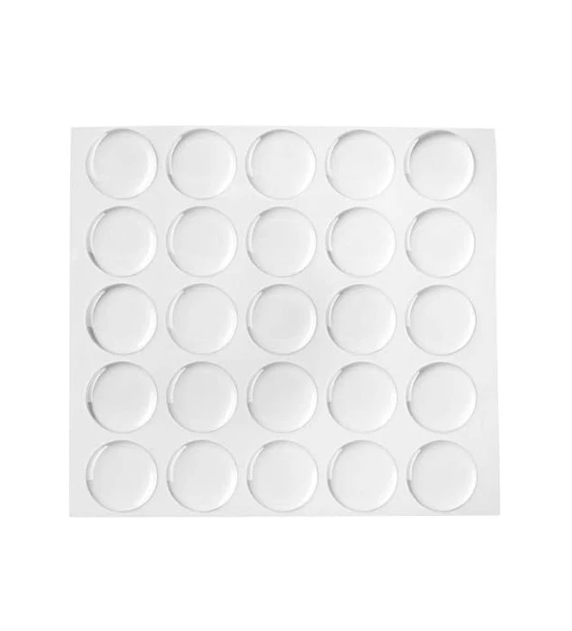 Pegatinas epoxi de 200 piezas para colgantes de tapa de botella, 1 pulgada, transparentes Foto 1 de 1