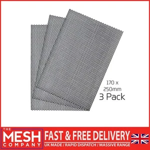 Malla de chapa perforada The Mesh Company agujero de 2,5 mm SS304 250 x 170 mm x 3 - Imagen 1 de 4