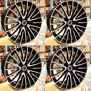2023 MERCEDES 20 INCH RIMS WHEELS SET4 NEW 20/8.5 20/9.5 FITS E53 Coupe / Sedan - Picture 1 of 12