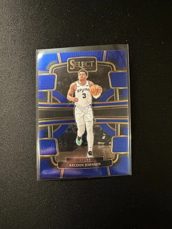 2023-24 Panini Select Concourse Keldon Johnson #61 NM Card - Image 1 of 1