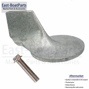 Ánodo y perno de lengüeta de ajuste de zinc para MerCruiser Mercury 822777Q1 18-6014 46399A1 - Imagen 1 de 6