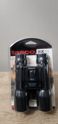 Tasco Essentials 16x32mm Fully Coated Optics Roof Prism Binoculars W/Case - Image 1 of 3