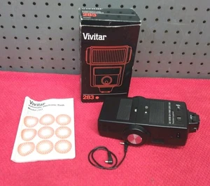 Vtg Vivitar Auto Thyristor 283 SB-4 Flash Camera - Picture 1 of 16